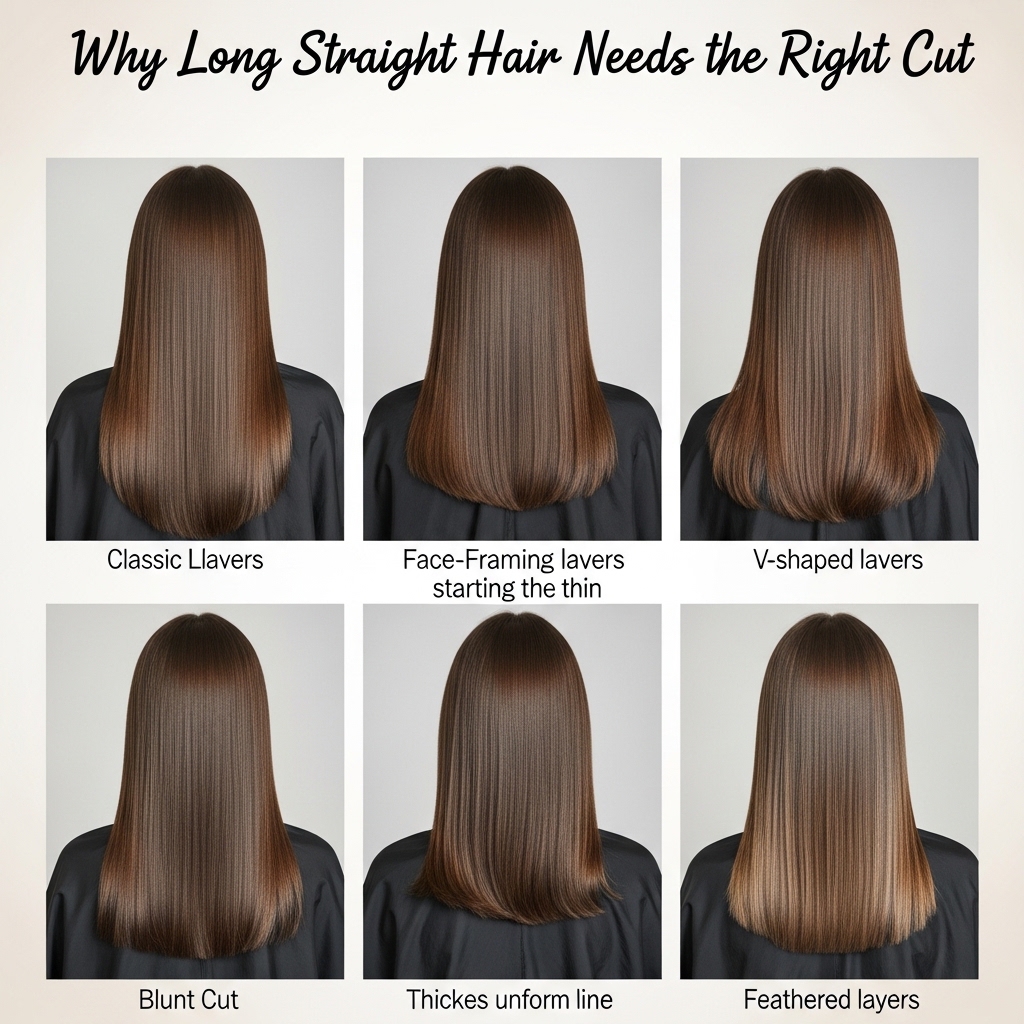 Why Long Straight Hair Needs the Right Cut