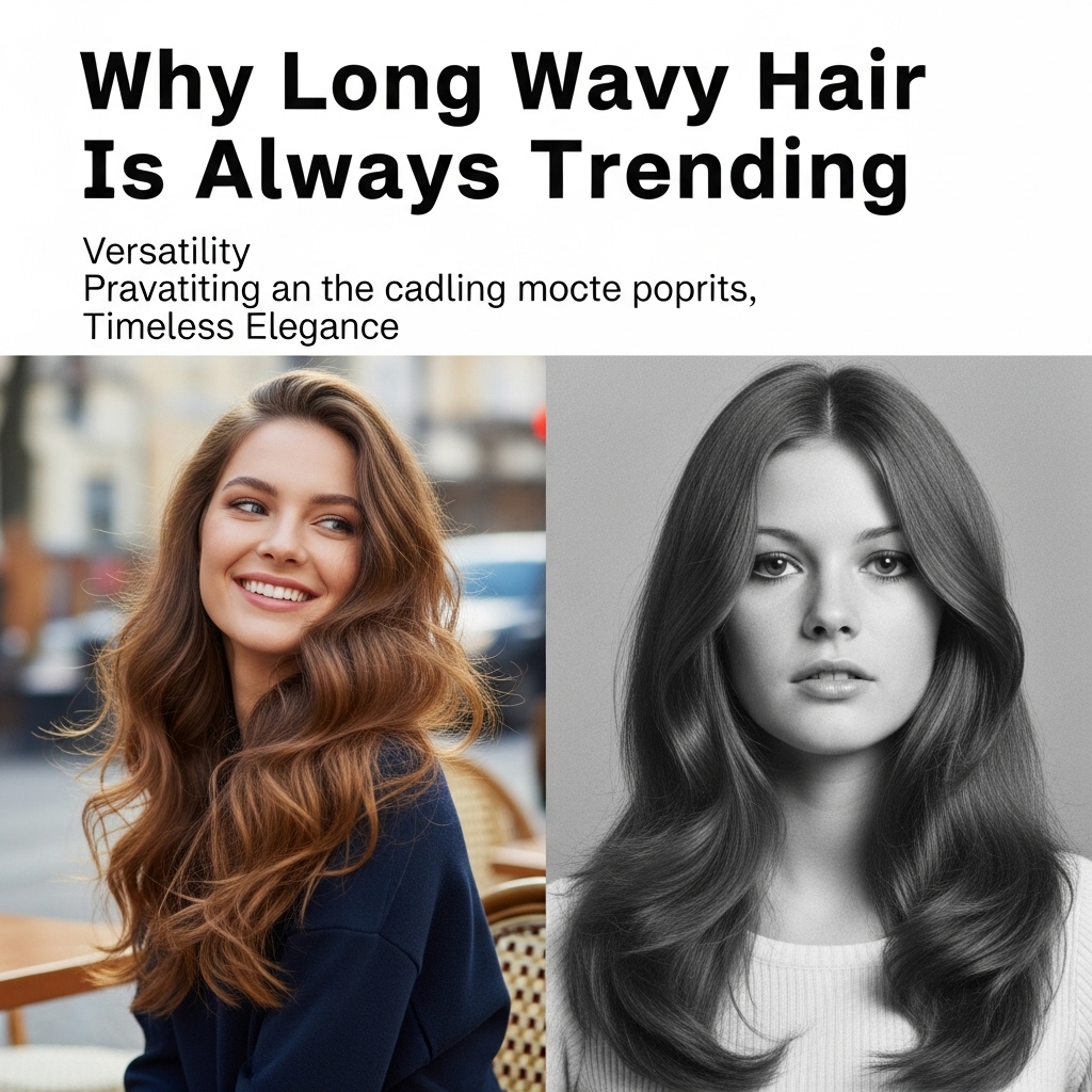 Why Long Wavy Hair Is Always Trending