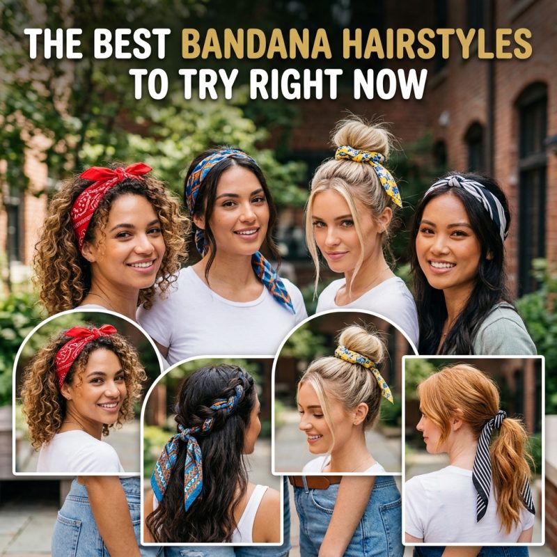 The Best Bandana Hairstyles to Try Right Now