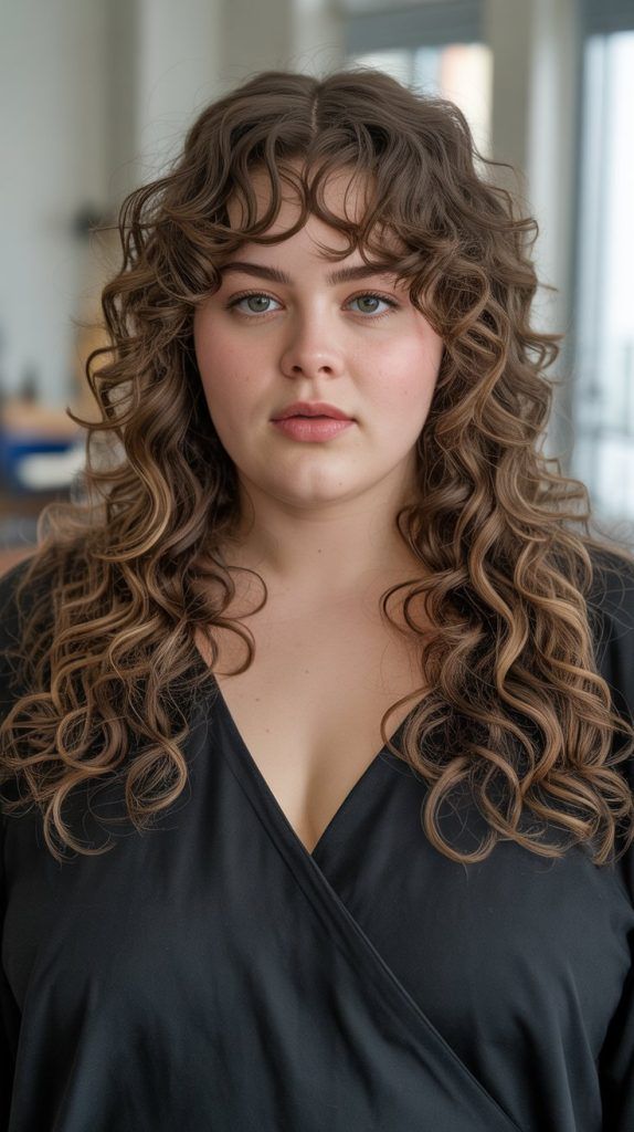 Voluminous Curls and Natural Texture
