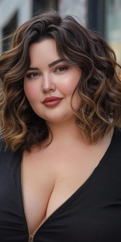 The Best Plus Size Women Hairstyles for Round Faces