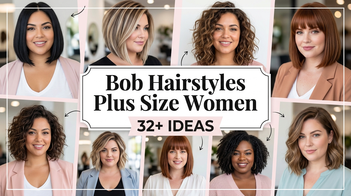 Bob Hairstyles Plus Size Women