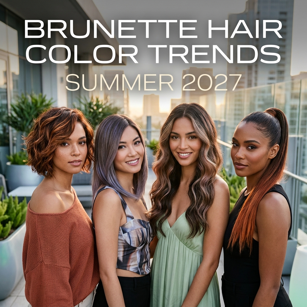 Brunette Hair Color Trends for Summer 2027