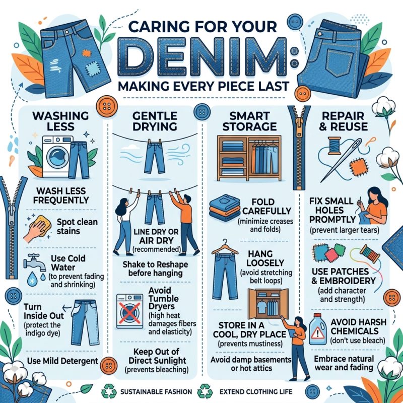 Caring for Your Denim: Making Every Piece Last
