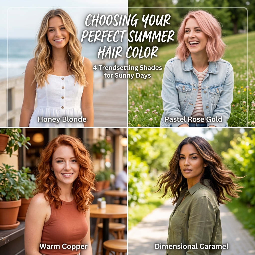 Choosing the Right Summer Hair Color
