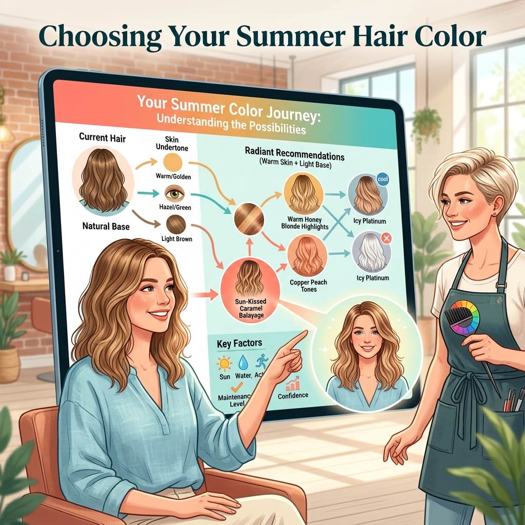 Choosing the Right Summer Hair Color