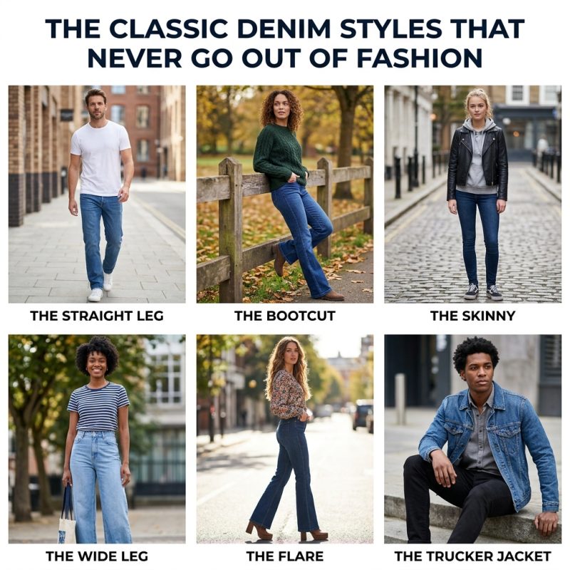 The Classic Denim Styles That Never Go Out of Fashion