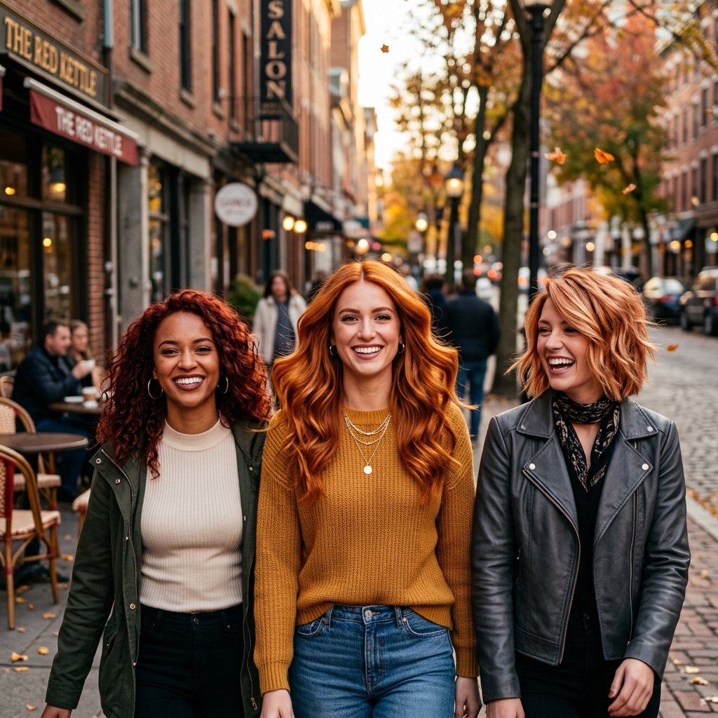 Copper and Red Hair Trends