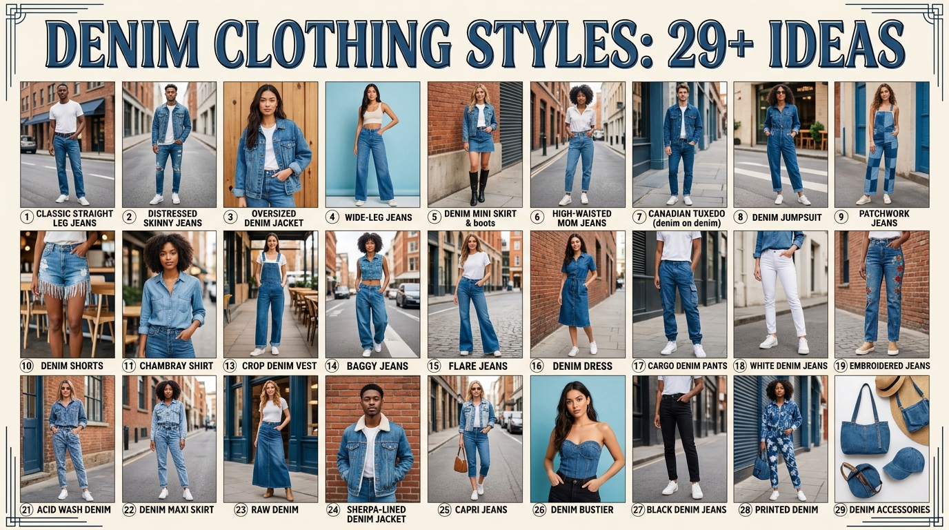 Denim Clothing Styles