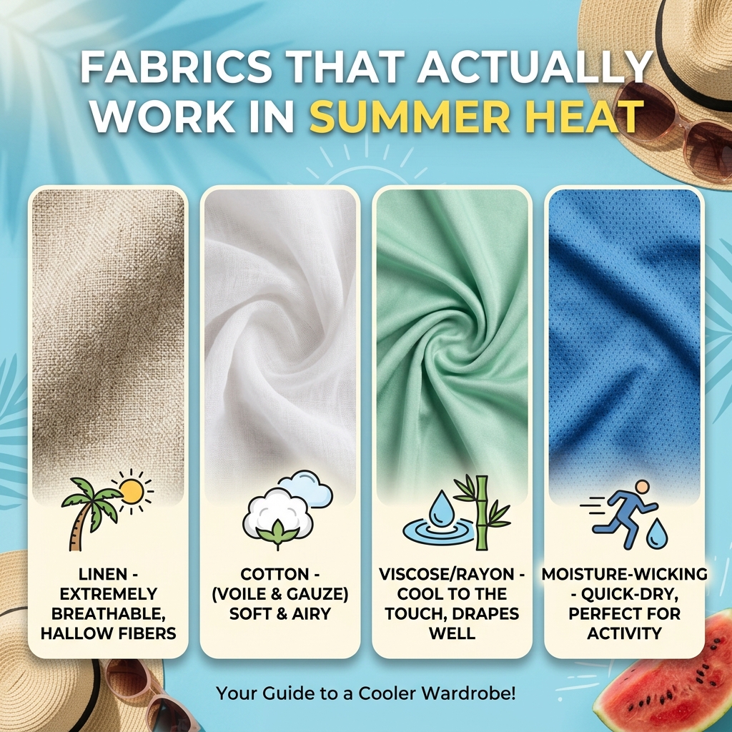 Fabrics That Actually Work in Summer Heat
