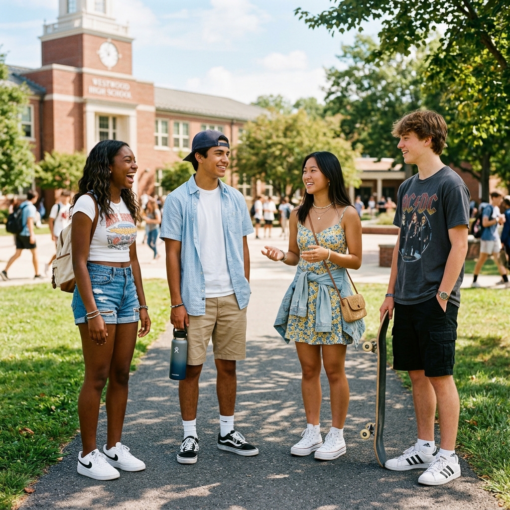 High School Summer Outfits