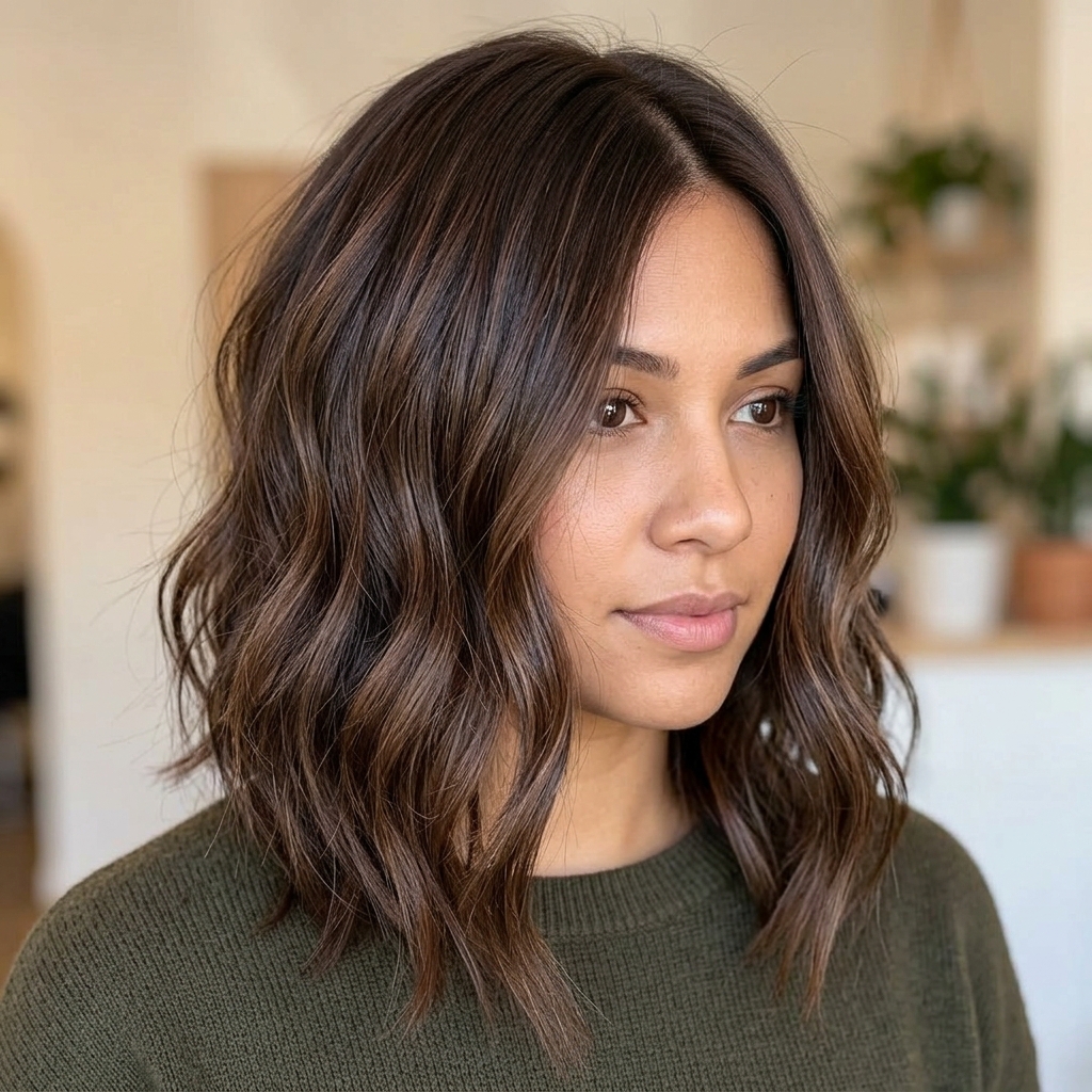 Mocha Brown Hair Color