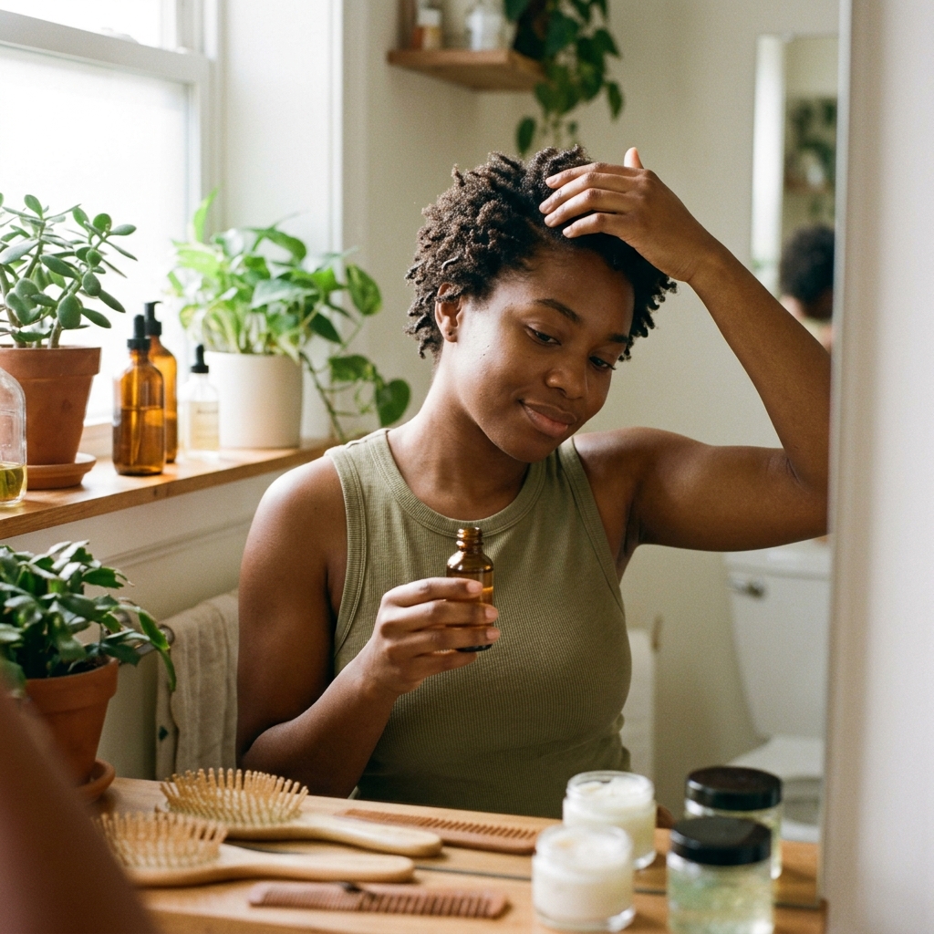 Natural Hair Care for Short Styles