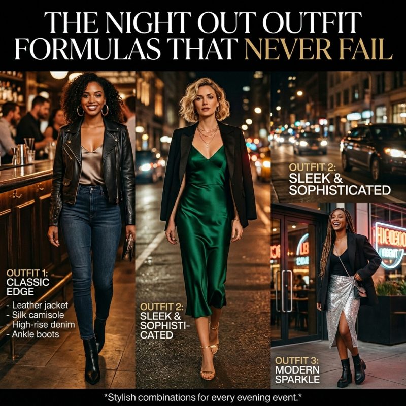 The Night Out Outfit Formulas That Never Fail