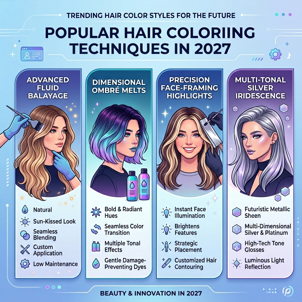 Popular Hair Coloring Techniques in 2027