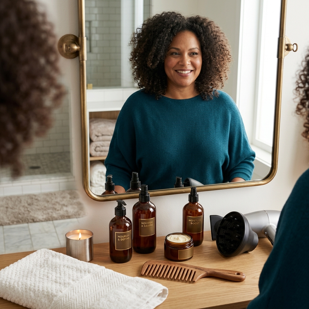 Must-Have Products for Curly Plus Size Women in Their 40s