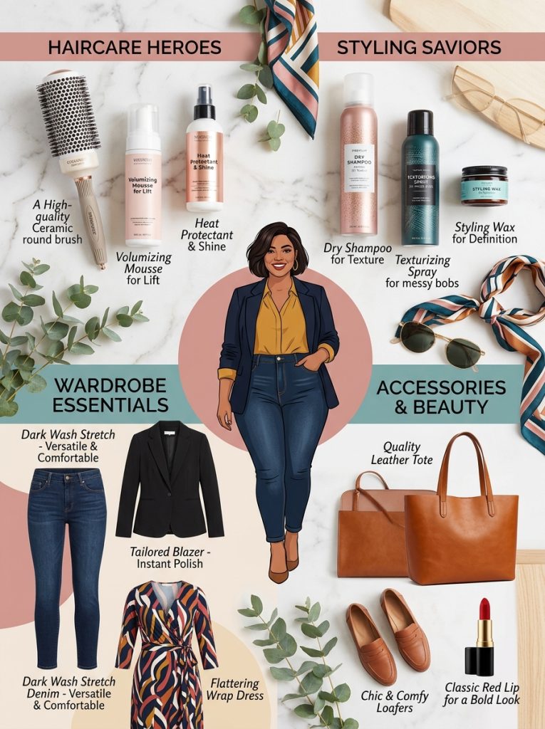 Products Every Bob-Wearing Plus Size Woman Needs