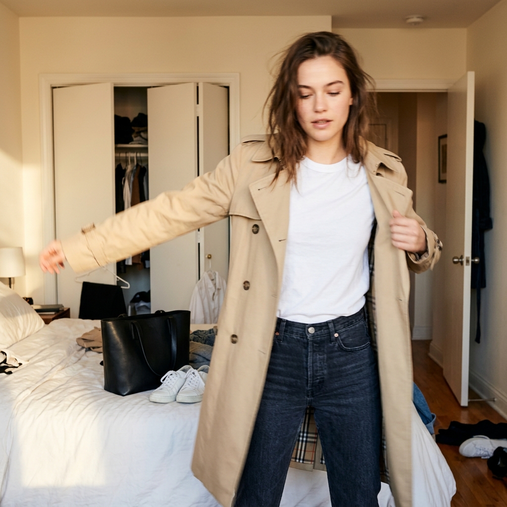 Quick Morning Outfit Ideas When You're Running Late