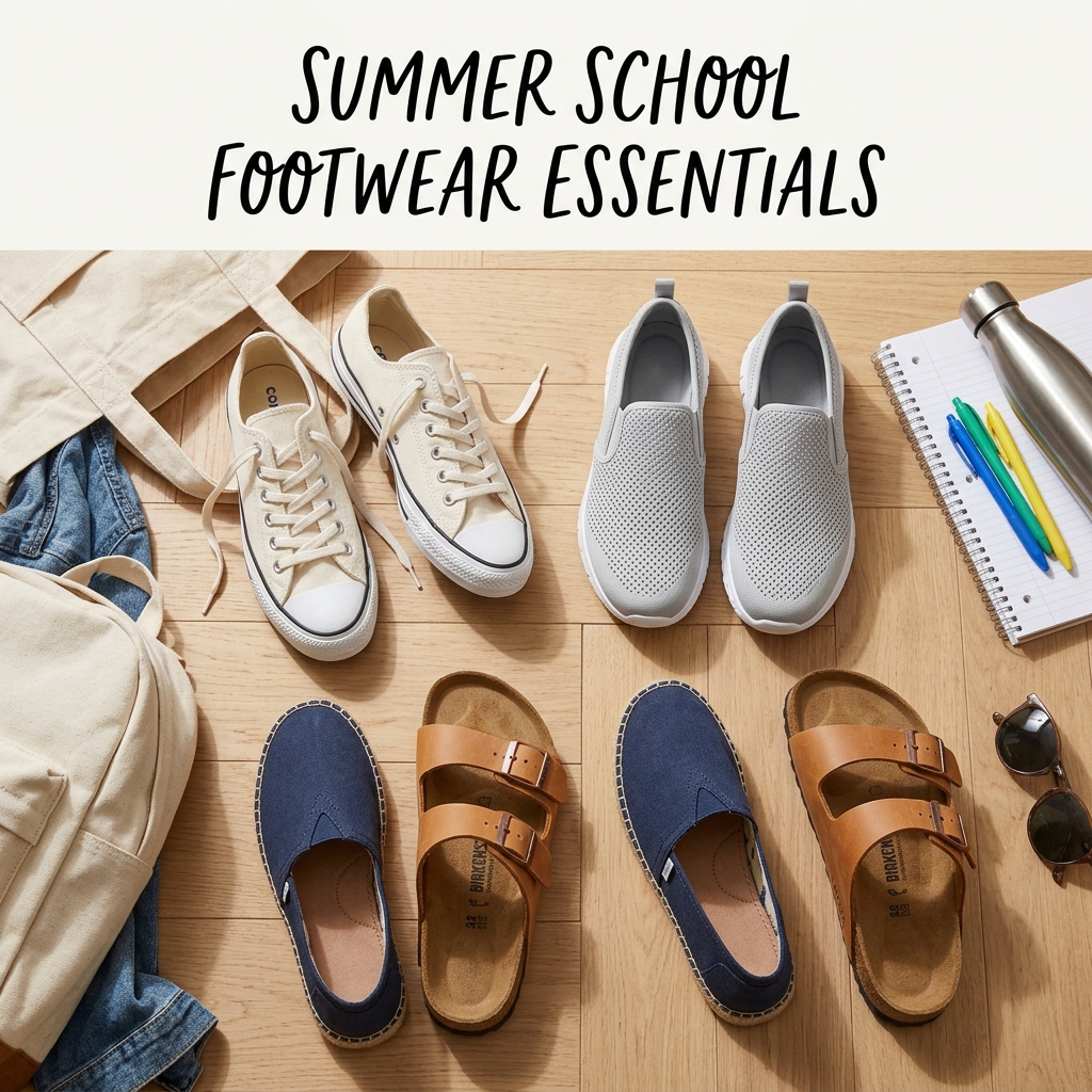 Shoes That Work Best for School in Summer