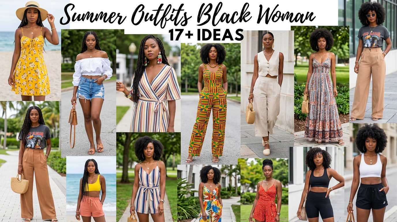 Summer Outfits Black Woman