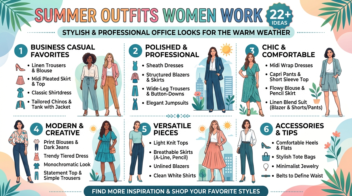 Summer Outfits Women Work