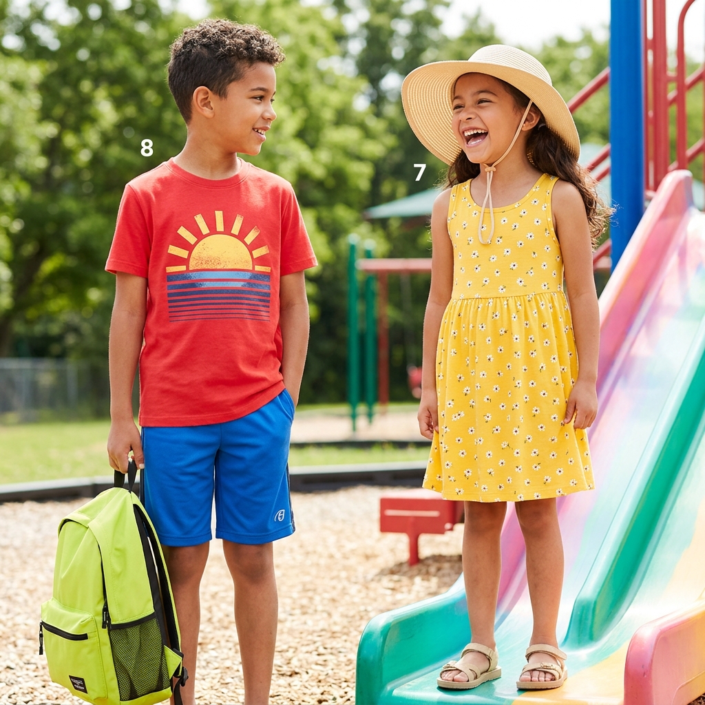 Summer School Outfit Ideas by Grade Level