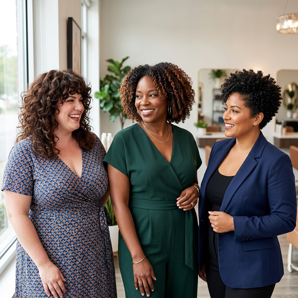 The Best Curly Hairstyles for Plus Size Women in Their 40s