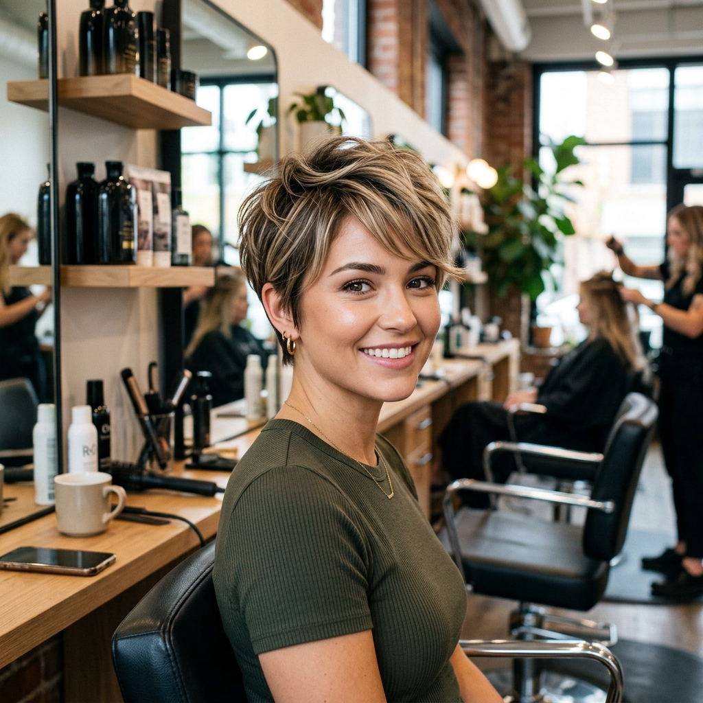 The Modern Pixie Cut
