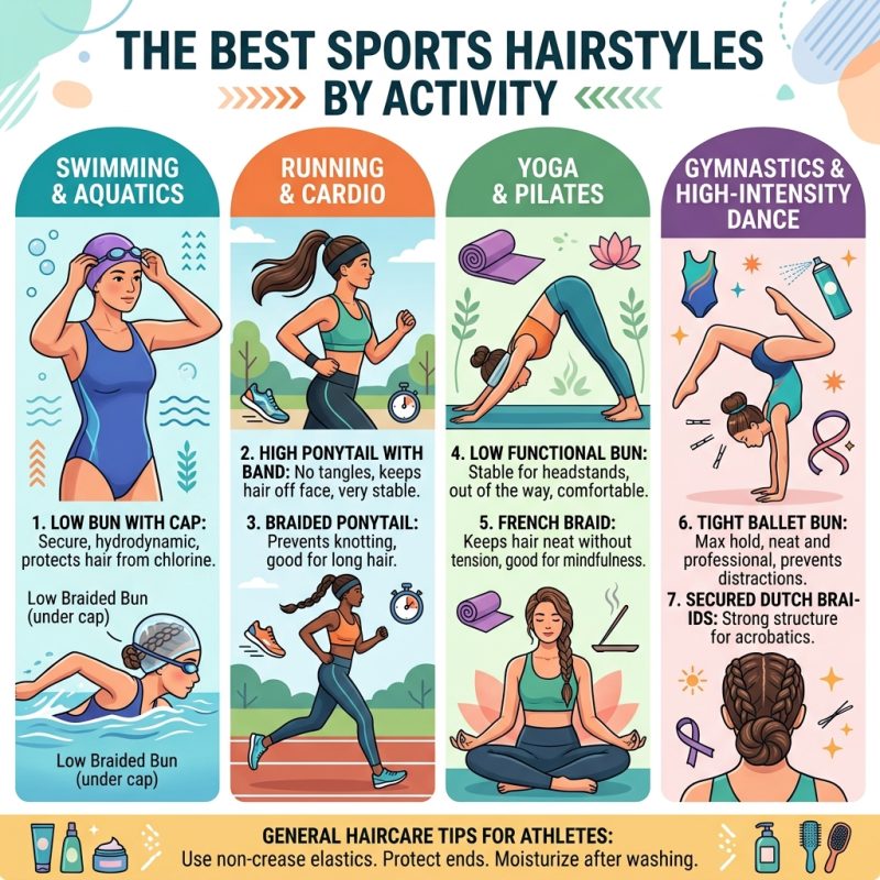 The Best Sports Hairstyles by Activity